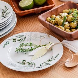 Porcelánové taniere Olives 18 dielov, BANQUET - galéria #1