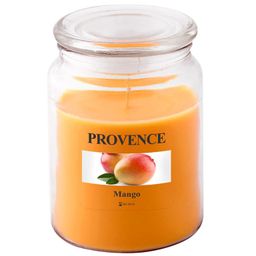 Sviečka v skle s viečkom, mango - galéria #1