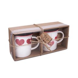Súprava porcelánových hrnčekov HOME LOVE 350 ml 2 ks - galéria #3