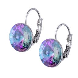 Náušnice RIVOLI Swarovski Tanzanit - galéria #1