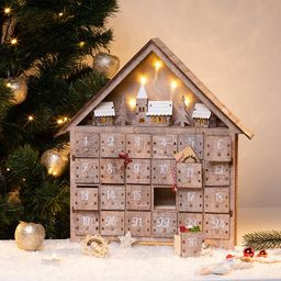 Adventný kalendár s LED - galéria #1