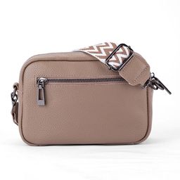 Dámska malá crossbody kabelka béžová - galéria #5