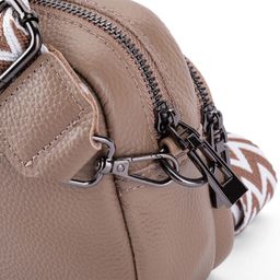 Dámska malá crossbody kabelka béžová - galéria #4
