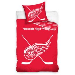 Bavlnené posteľné obliečky NHL Detroit Red Wings - galéria #1