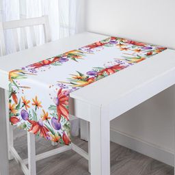 Behúň s potlačou MIX KVETOV 40 x 110 cm - galéria #3