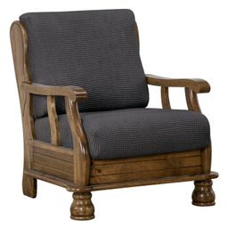 kreslo s drevenými rúčkami (š. 50 - 80 cm) - galéria #1