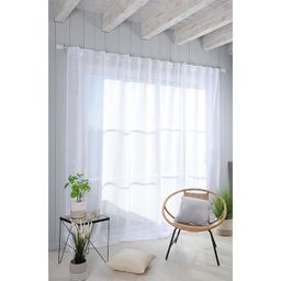 Voálová záclona na francúzske okno MADRID XXL 290 x 280 cm - galéria #4