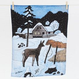 Bavlnené utierky Matějovský LADA Srnka + Zajac 50 x 64 cm 2 ks - galéria #1