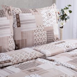 Bavlnené posteľné obliečky PATCHWORK - galéria #1