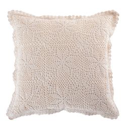 Sada 3 ks háčkovaných obliečok na vankúšiky 40 x 40 cm - galéria #3