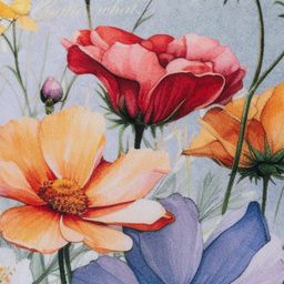 Sada 3 ks obliečok na vankúšiky SPRING FLOWERS 45 x 45 cm - galéria #7