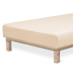Napínacia plachta na posteľ jersey s elastanom kávová - galéria #4