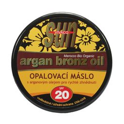 Opaľovacie maslo s arganovým olejom SPF 20 200 ml