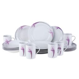 Porcelánová jedálenská súprava VIOLET 24 ks