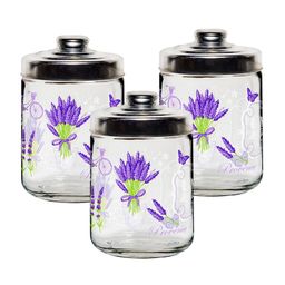 Sada dóz LAVANDE 800 ml 3 ks