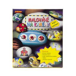 Maľovanie na kamene s odtlačkami