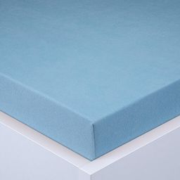 Napínacia plachta na posteľ froté EXCLUSIVE nebesky modrá