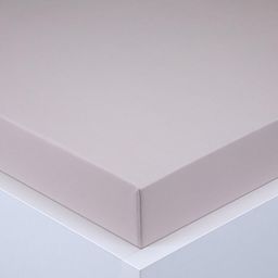 Napínacia plachta na posteľ jersey EXCLUSIVE kávová