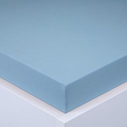 Napínacia plachta na posteľ jersey EXCLUSIVE nebesky modrá
