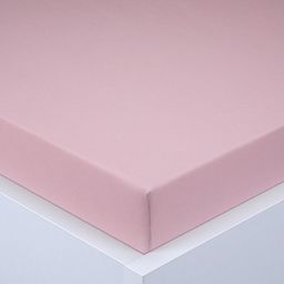 Napínacia plachta na posteľ jersey EXCLUSIVE staroružová