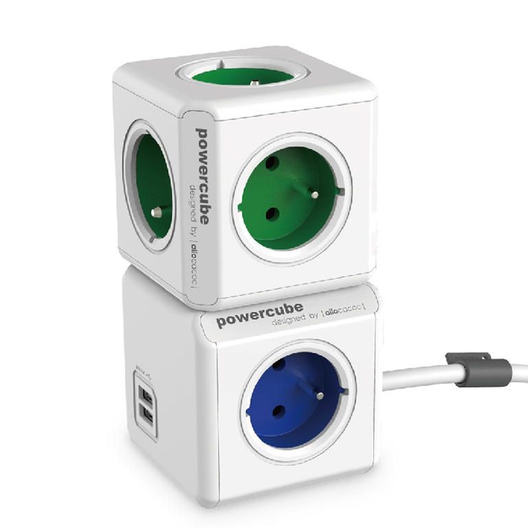Rozbočovač PowerCube Extended USB modrý - galéria #2