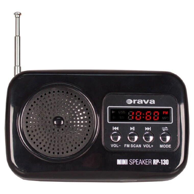 Prenosné rádio s USB Orava RP-130 B čierne - galéria #1
