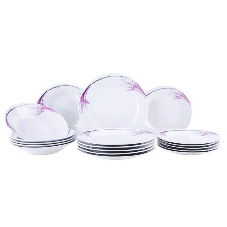 Porcelánová jedálenská súprava VIOLET 24 ks - galéria #1
