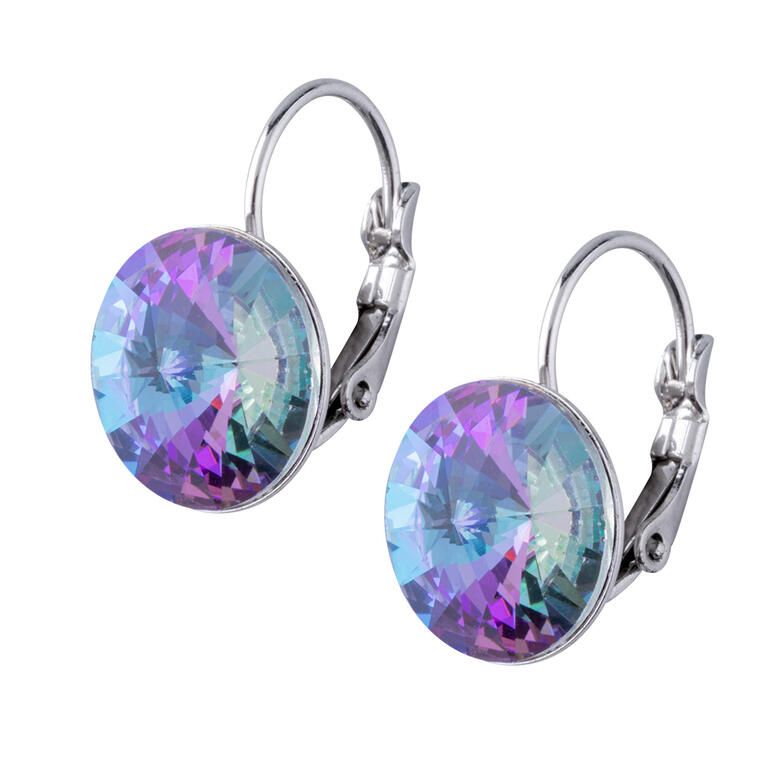 Náušnice RIVOLI Swarovski Tanzanit - galéria #1