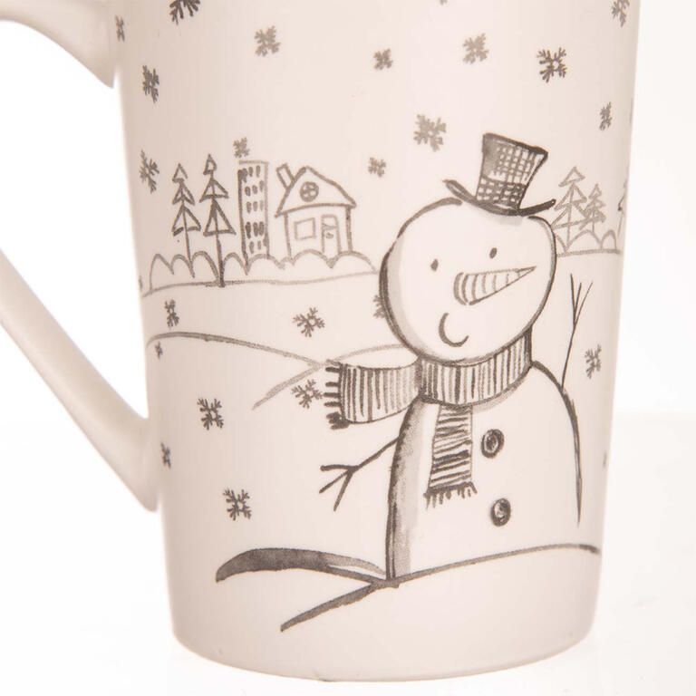 Porcelánový hrnček SNEHULIAK 470 ml - galéria #2
