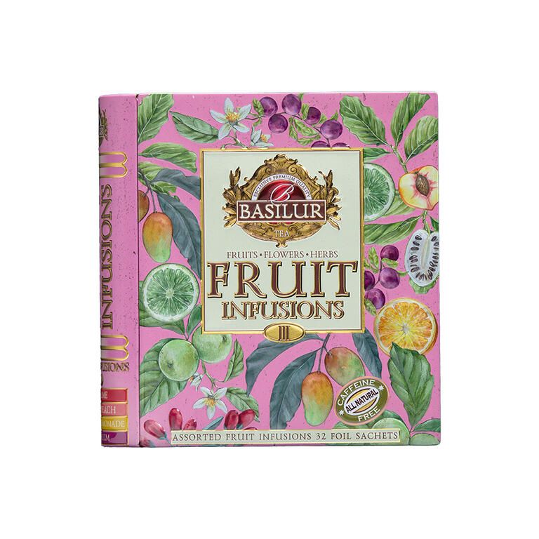 Čajová kniha FRUIT INFUSIONS darčeková kolekcia 32 sáčkov - galéria #1
