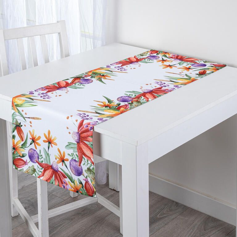 Behúň s potlačou MIX KVETOV 40 x 110 cm - galéria #3