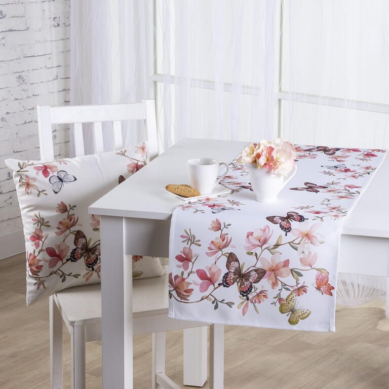 Behúň na stôl MAGNÓLIA a MOTÝLE 40 x 110 cm - galéria #2
