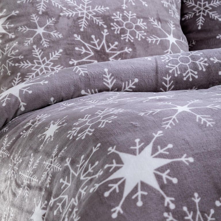 Posteľná bielizeň z mikroflanelu SNOWY - galéria #2