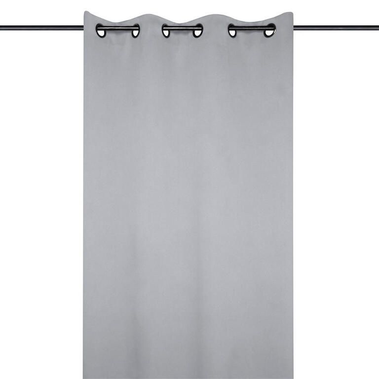Zatemňovací záves blackout NOTTE šedý 135 x 180 cm - galéria #1
