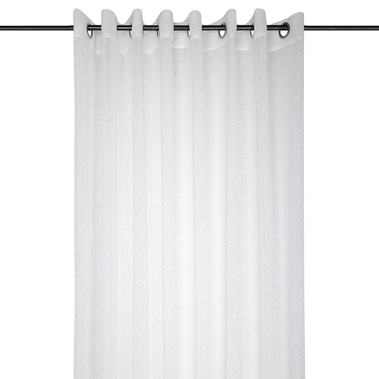 Voálová záclona na francúzske okno CELIAN XXL 300 x 260 cm - galéria #1