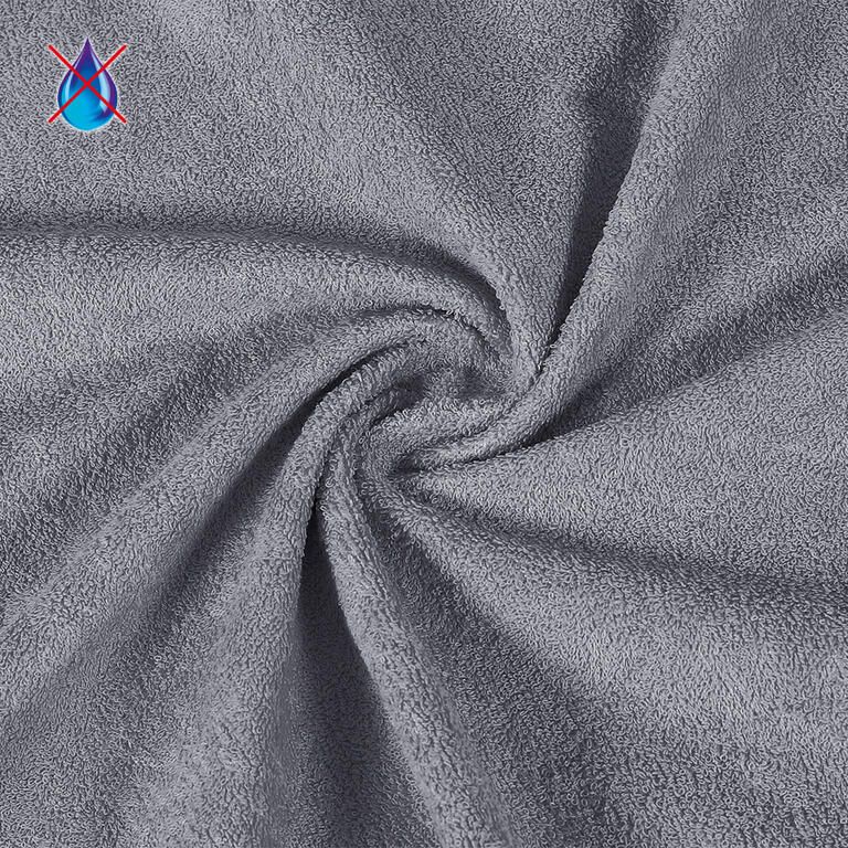 Nepriepustná plachta na posteľ FROTÉ šedá - galéria #5