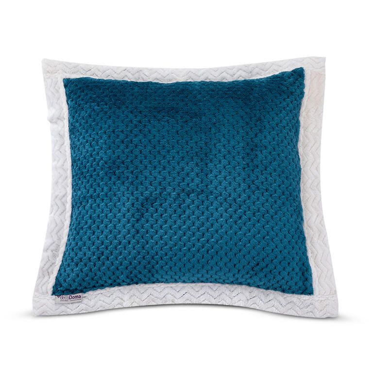 Súprava 2 obliečok na vankúšiky z mikroplyšu s baránkom VIKTORIE 45 x 45 cm - galéria #1