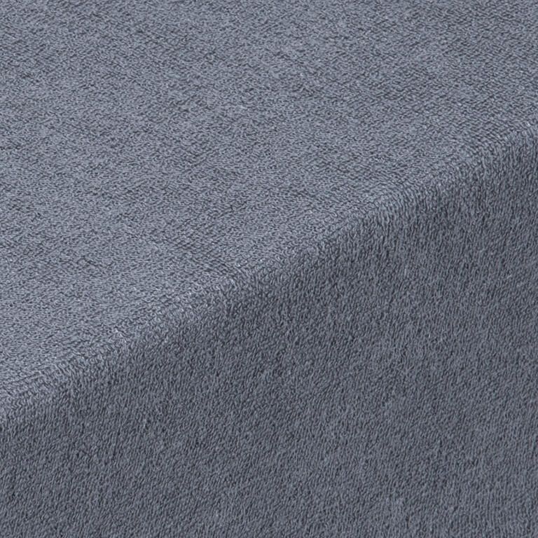 Napínacia plachta na posteľ froté EXCLUSIVE antracit - galéria #1