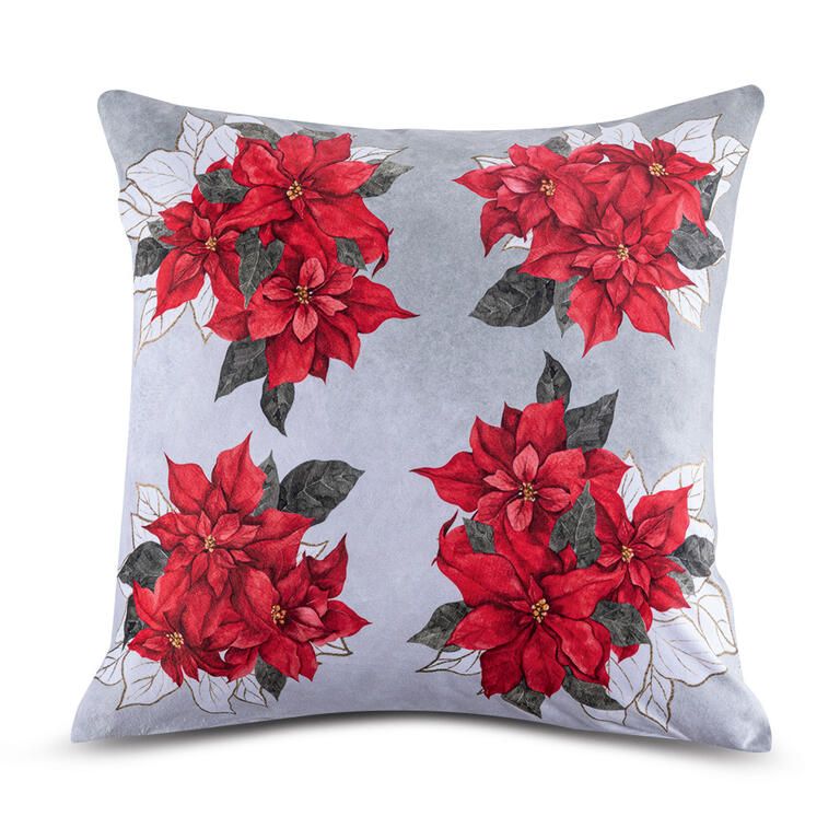 Súprava 3 ks obliečok na vankúšiky POINSETTIA 45 x 45 cm - galéria #3