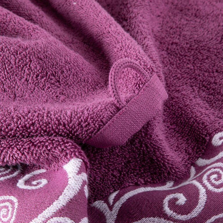 Súprava 2 ks froté uterákov VENEZIA fialová 50 x 100 cm - galéria #2