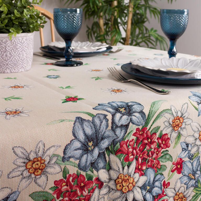 Gobelínový obrus FRÉZIA 140 x 180 cm - galéria #1