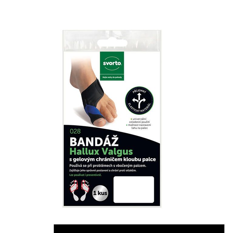 Bandáž Hallux Valgus s gélovým chráničom - galéria #1