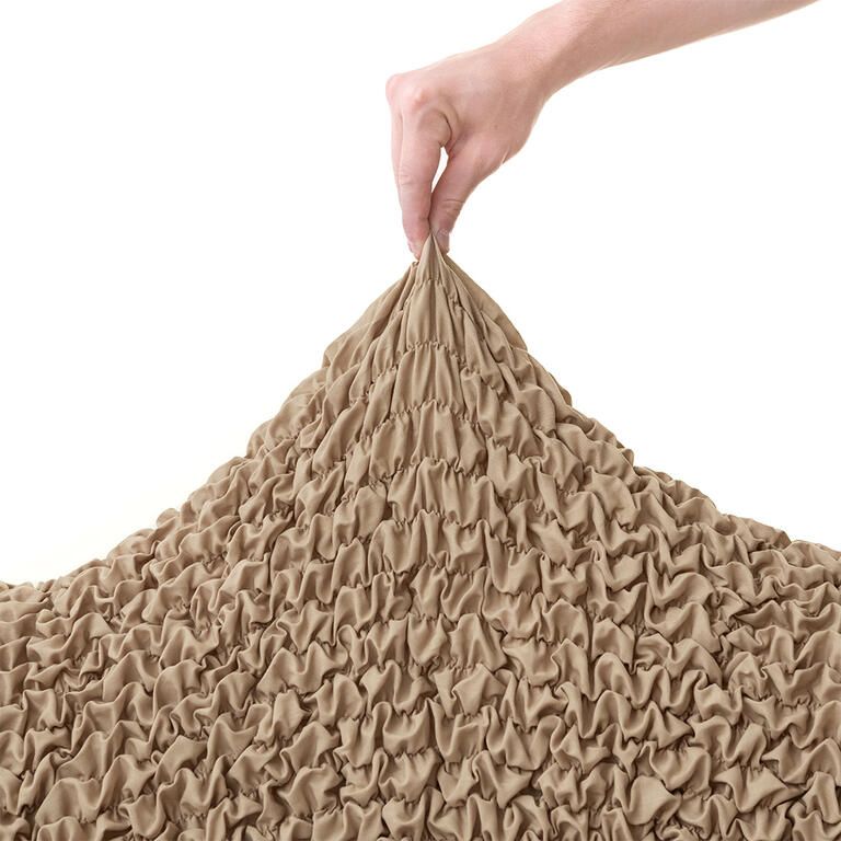 Bielastické poťahy FUCO biobavlna orieškové - galéria #2