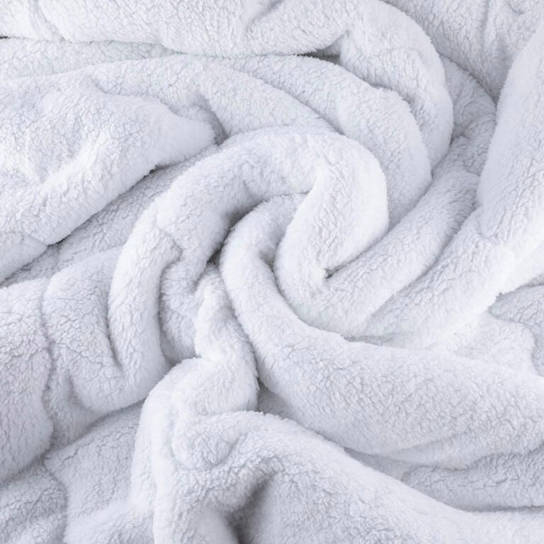 Prešívaná baránková súprava INVERNO tmavo modrá 2 ks - galéria #4