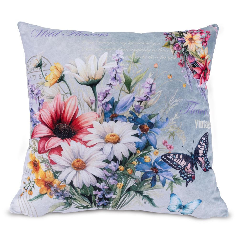 Sada 3 ks obliečok na vankúšiky SPRING FLOWERS 45 x 45 cm - galéria #3