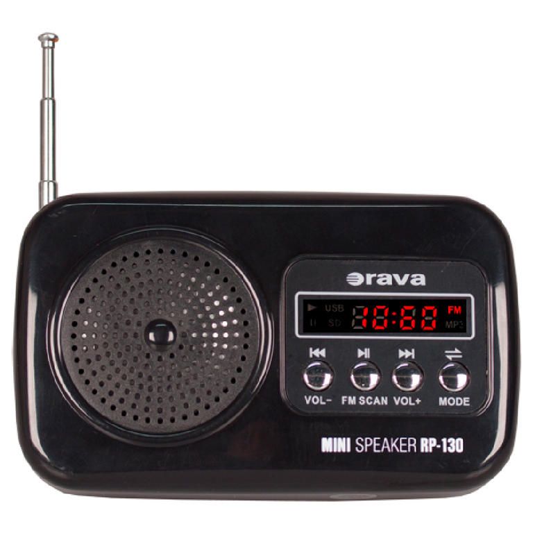 Prenosné rádio s USB Orava RP-130 B čierne