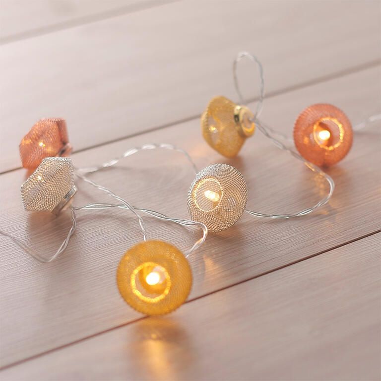 Svetelná reťaz MOROCCO 10 LED 1,65 m