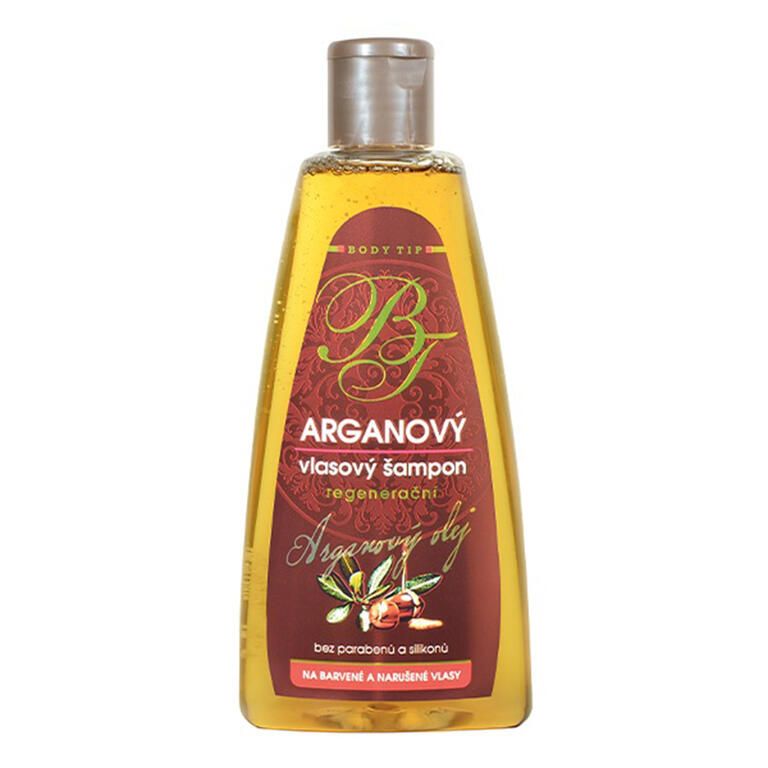 Šampón na vlasy s BIO arganovým olejom BODY TIP 250 ml