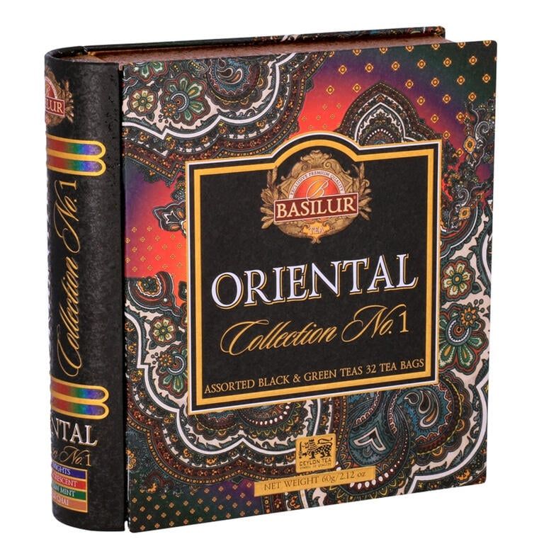 Čajová kniha ORIENTAL COLLECTION No 1. - darčeková kolekcia 32 sáčkov