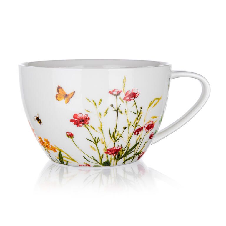 Keramický hrnček jumbo MEADOW 550 ml